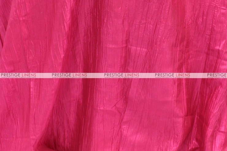 Crushed Taffeta - Fabric by the yard - 528 Hot Pink
