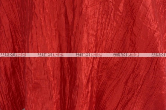 Crushed Taffeta - Fabric by the yard - 626 Red