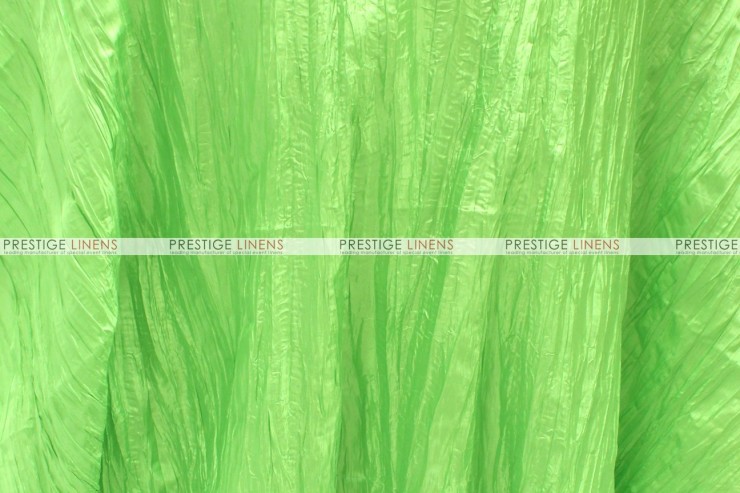 Crushed Taffeta - Fabric by the yard - 726 Lime