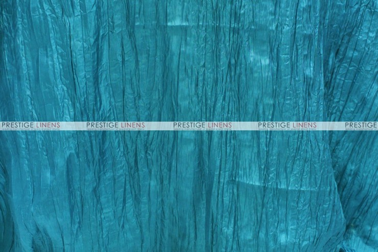 Crushed Taffeta - Fabric by the yard - 738 Teal