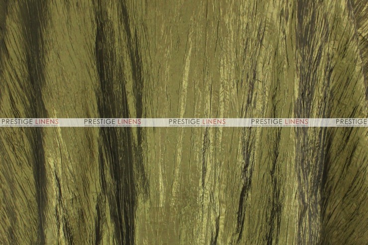 Crushed Taffeta - Fabric by the yard - 830 Olive