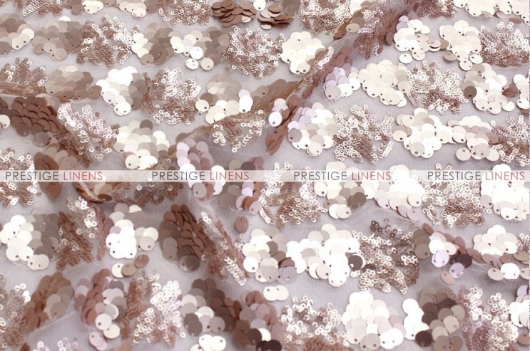 Dangle Sequins - Fabric by the yard - Champagne