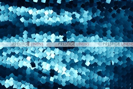 Dazzle Square Sequins - Fabric by the yard - Turquoise