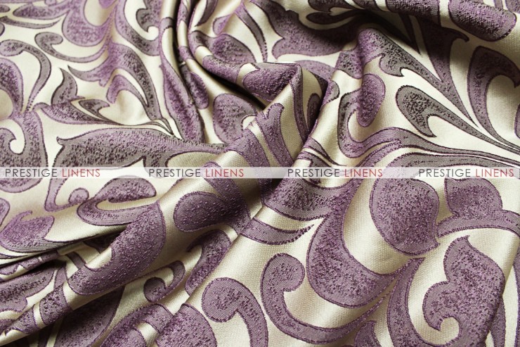 Delta Damask - Fabric by the yard - Purple