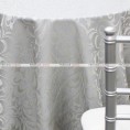 Delta Damask - Fabric by the yard - Silver