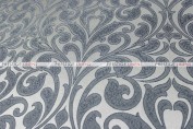 Delta Damask - Fabric by the yard - Smoke