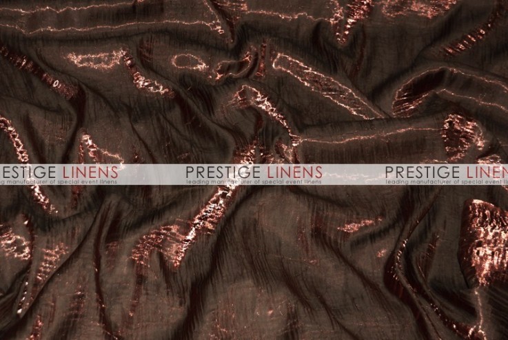 Iridescent Crush Draping - Brown