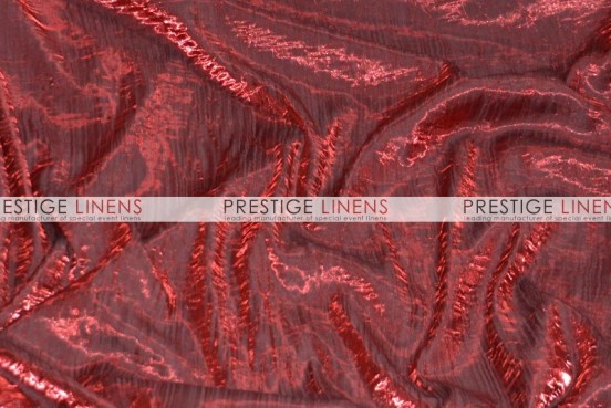 Iridescent Crush Draping - Burgundy