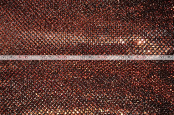 Dot Sequins 3mm - Fabric by the yard - Copper