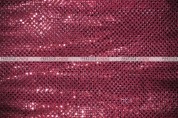 Dot Sequins 3mm - Fabric by the yard - Cranberry