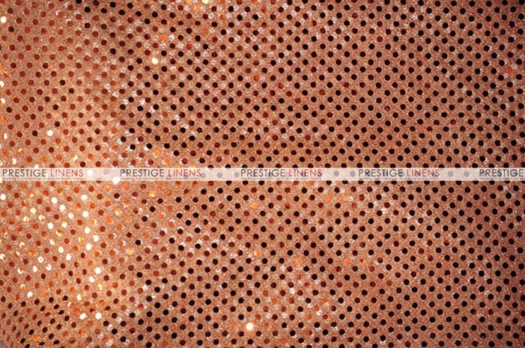 Dot Sequins 3mm - Fabric by the yard - Orange