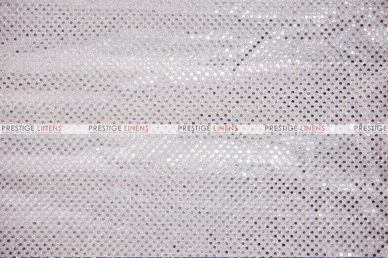 Dot Sequins 3mm - Fabric by the yard - Silver
