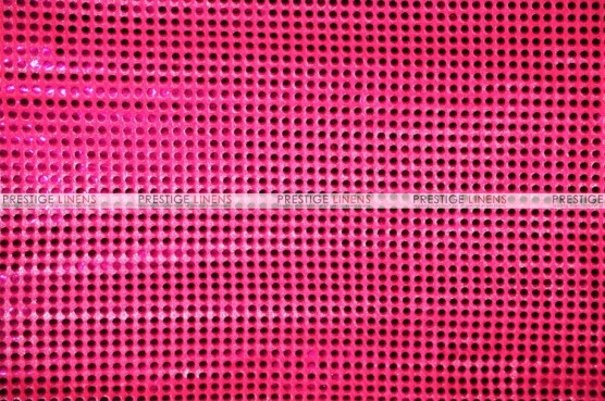 Dot Sequins 6mm - Fabric by the yard - Neon Fuchsia