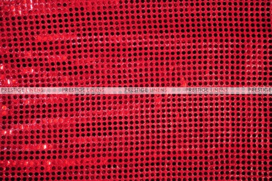 Dot Sequins 6mm - Fabric by the yard - Red