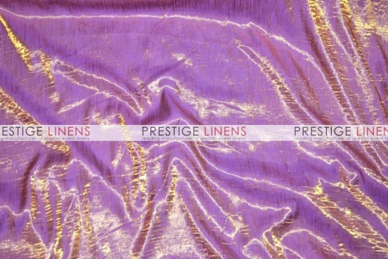 Iridescent Crush Draping - Gold/Violet