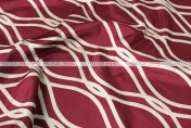 Eliptical Jacquard - Fabric by the yard - Burgundy