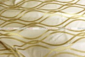 Eliptical Jacquard - Fabric by the yard - Gold