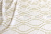 Eliptical Jacquard - Fabric by the yard - Ivory