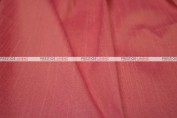 Faux Silk Dupioni - Fabric by the yard - 2113 Dk Coral