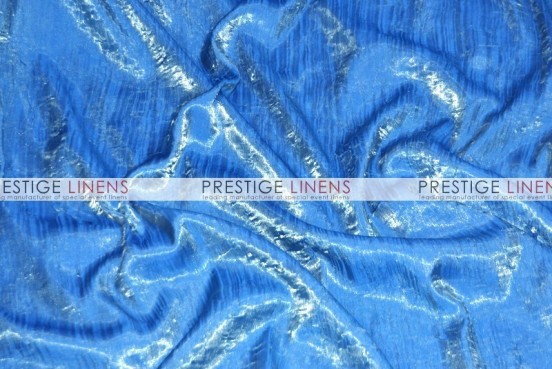 Iridescent Crush Draping - Slate Blue