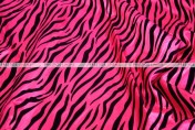 Flocking Zebra Taffeta - Fabric by the yard - Fuchsia