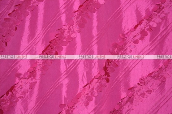 Forest Taffeta - Fabric by the yard - Hot Pink