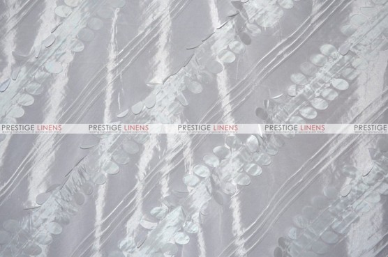 Forest Taffeta - Fabric by the yard - White