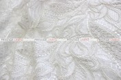 French Lace - Fabric by the yard - Ivory