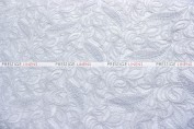 French Lace - Fabric by the yard - White