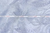 French Lace - Fabric by the yard - White