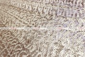 Gatsby Sequins - Fabric by the yard - Champagne