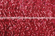 Gatsby Sequins - Fabric by the yard - Red