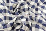 Gingham Buffalo Check - Fabric by the yard - Navy