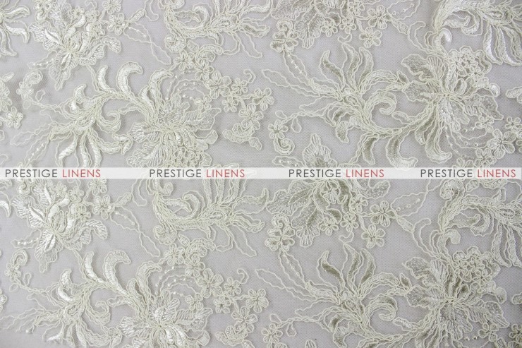 Giselle Net Embroidery - Fabric by the yard - Off White