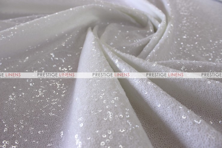 Glamour - Fabric by the yard - White