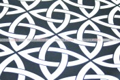 Infinity Print - Fabric by the yard - Black