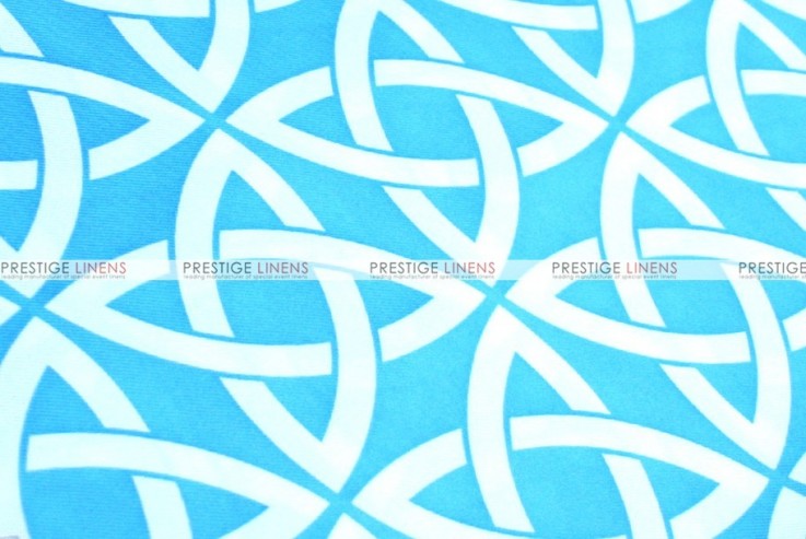 Infinity Print - Fabric by the yard - Turquoise