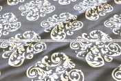 Insignia Jacquard - Fabric by the yard - Ebony