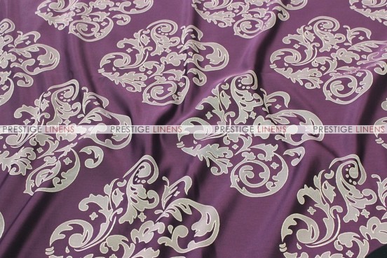 Insignia Jacquard - Fabric by the yard - Plum