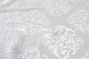 Insignia Jacquard - Fabric by the yard - White