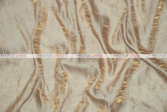 Iridescent Crush - Fabric by the yard - Champagne