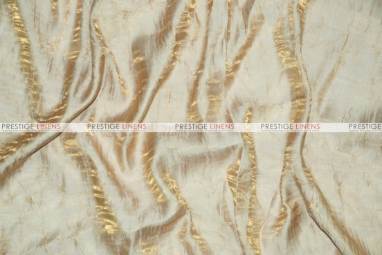 Iridescent Crush - Fabric by the yard - Lt Gold