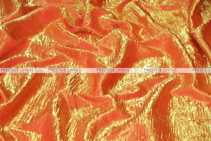 Iridescent Crush - Fabric by the yard - Orange