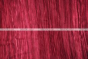 Italian Crush Satin - Fabric by the yard - Burgundy