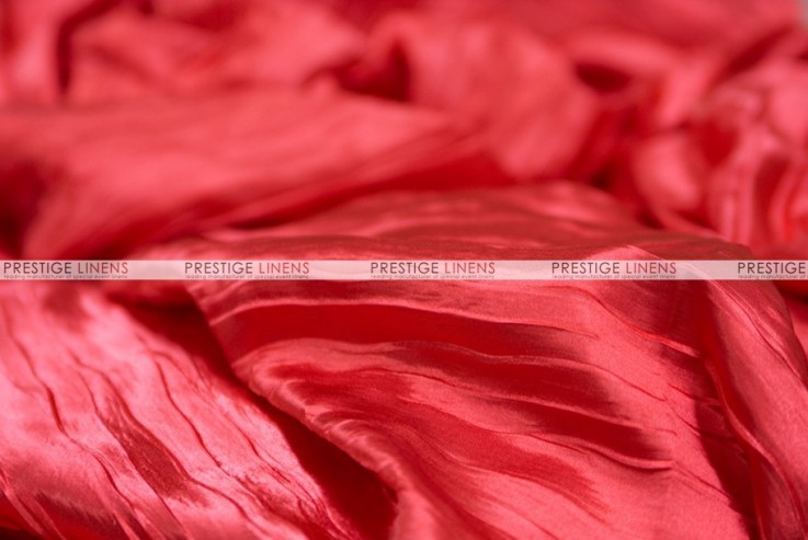 Italian Crush Satin - Fabric by the yard - Red - Prestige Linens