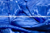 Italian Crush Satin - Fabric by the yard - Royal