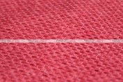 Jute Linen - Fabric by the yard - Coral