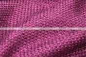 Jute Linen - Fabric by the yard - Magenta