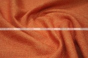 Jute Linen - Fabric by the yard - Orange