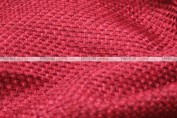 Jute Linen - Fabric by the yard - Red